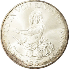 Coin, Austria, 25 Schilling, 1963, AU(55-58), Silver, KM:2893