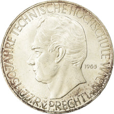 Coin, Austria, 25 Schilling, 1965, AU(55-58), Silver, KM:2897