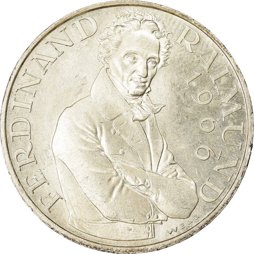 Coin, Austria, 25 Schilling, 1966, AU(55-58), Silver, KM:2899