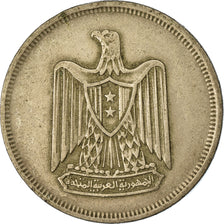 Coin, Egypt, 10 Piastres, 1967, EF(40-45), Copper-nickel, KM:413