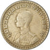 Monnaie, Thaïlande, Rama IX, Baht, 1962, TTB, Copper-nickel, KM:84