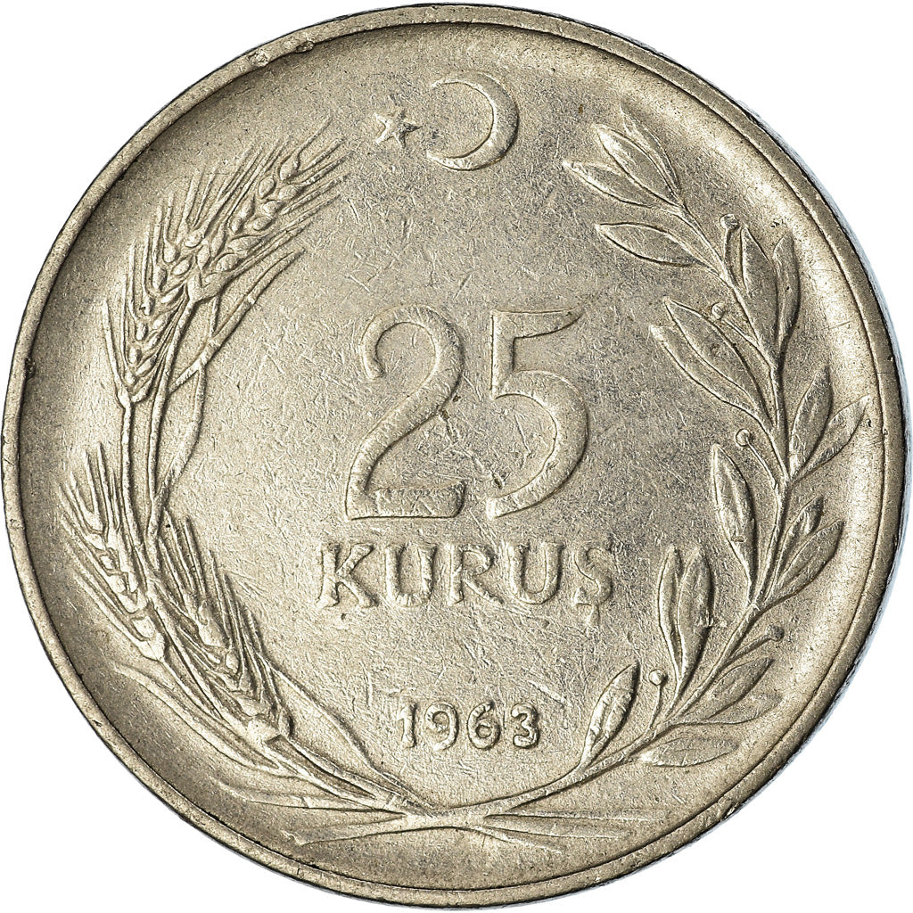 Monnaie, Turquie, 25 Kurus, 1983, TTB, Stainless Steel, KM:892.2