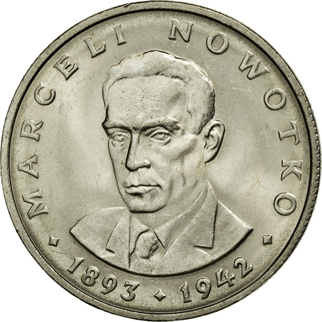 Coin, Poland, 20 Zlotych, 1976, AU(55-58), Copper-nickel, KM:69