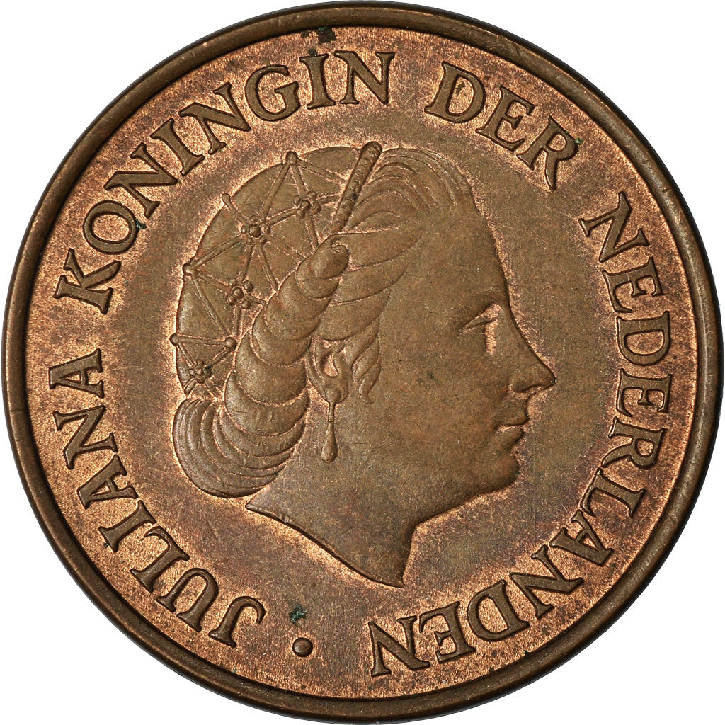 Münze, Niederlande, Juliana, 5 Cents, 1964, SS, Bronze, KM:181