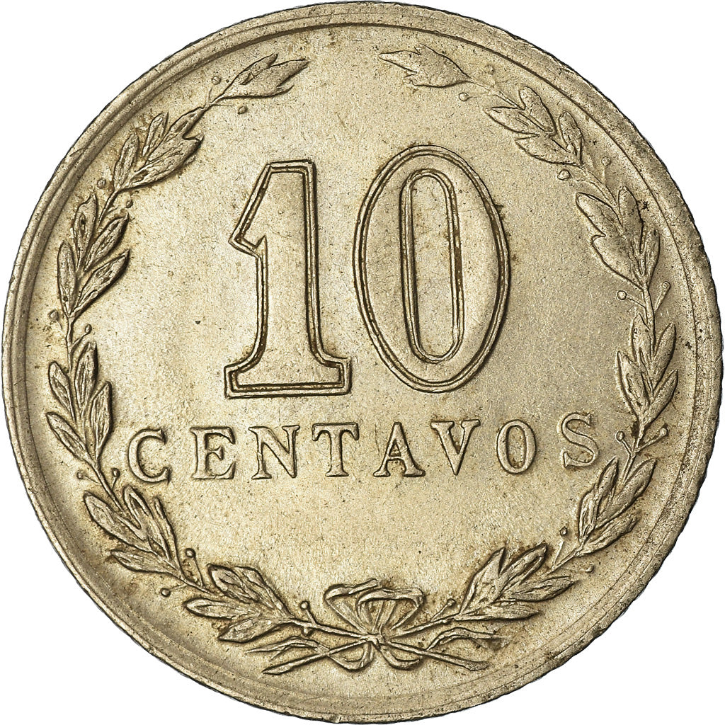 Coin, Argentina, 10 Centavos, 1925, EF(40-45), Copper-nickel, KM:35