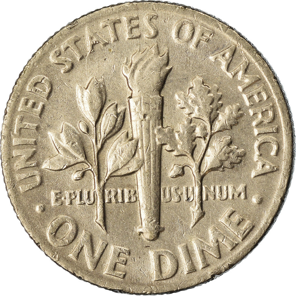 Coin, United States, Roosevelt Dime, Dime, 1975, U.S. Mint, Philadelphia