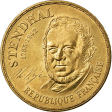 Coin, France, Stendhal, 10 Francs, 1983, AU(55-58), Nickel-Bronze, KM:953