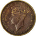 Coin, Jamaica, George VI, 1/2 Penny, 1947, VF(30-35), Nickel-brass, KM:31