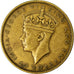 Coin, Jamaica, George VI, Penny, 1945, EF(40-45), Nickel-brass, KM:32