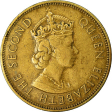 Monnaie, Jamaica, Elizabeth II, Penny, 1966, TTB, Nickel-brass, KM:39