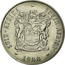 Moneta, Sudafrica, 20 Cents, 1988, BB+, Nichel, KM:86