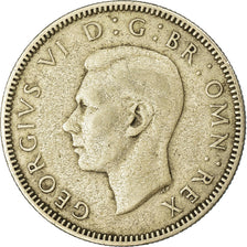 Coin, Great Britain, George VI, Shilling, 1942, EF(40-45), Silver, KM:853