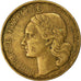 Moneta, Francja, Guiraud, 50 Francs, 1954, Paris, EF(40-45), Aluminium-Brąz