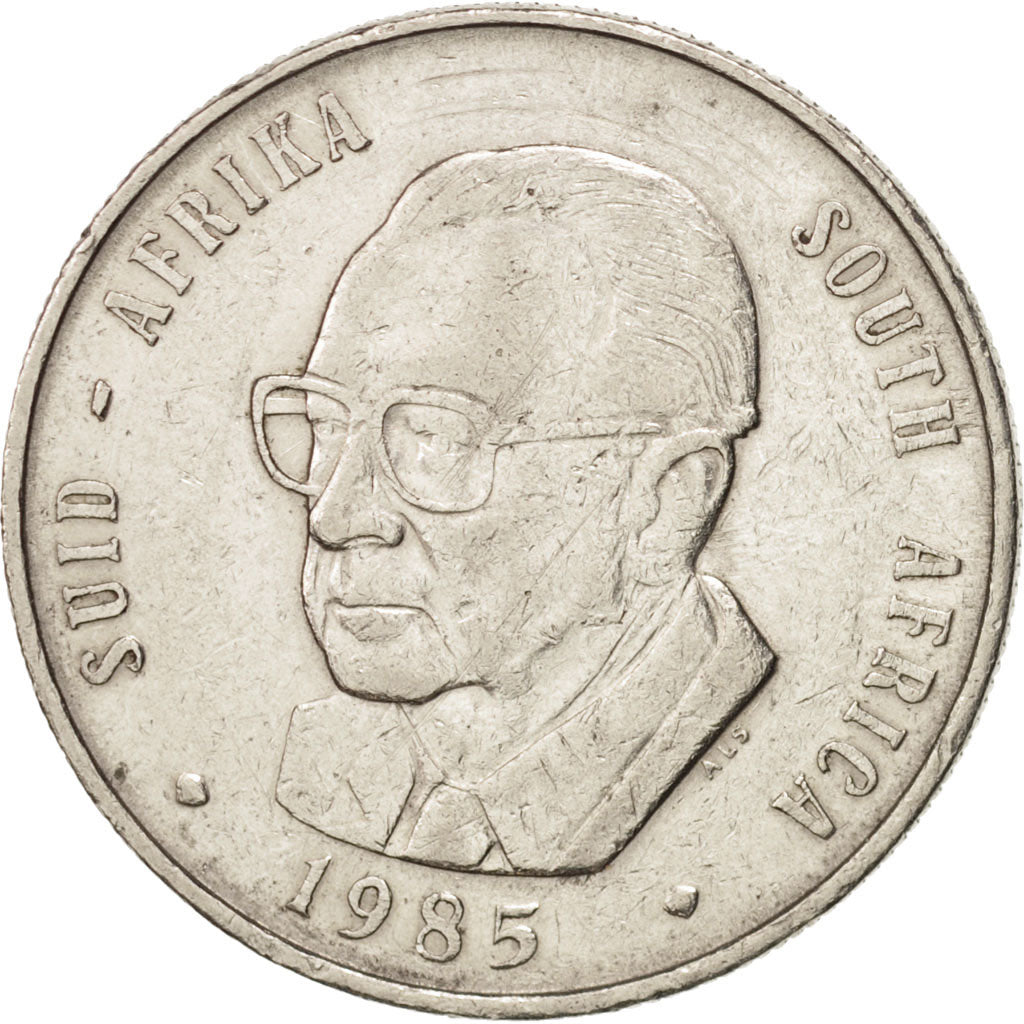 SOUTH AFRICA, Rand, 1985, KM #117, EF(40-45), Nickel, 31, 11.97