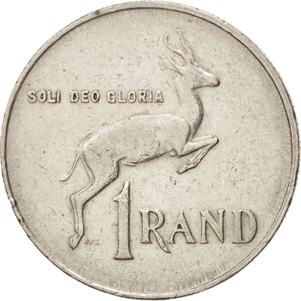 SOUTH AFRICA, Rand, 1985, KM #117, EF(40-45), Nickel, 31, 11.97