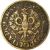 Coin, Poland, 2 Grosze, 1923, VF(30-35), Brass, KM:9