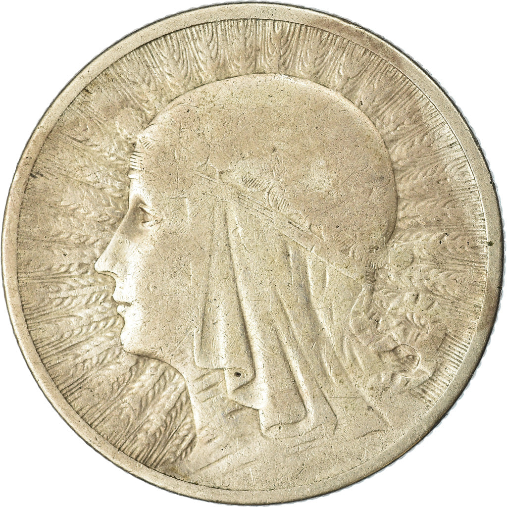 Münze, Polen, 2 Zlote, 1933, Warsaw, S+, Silber, KM:20