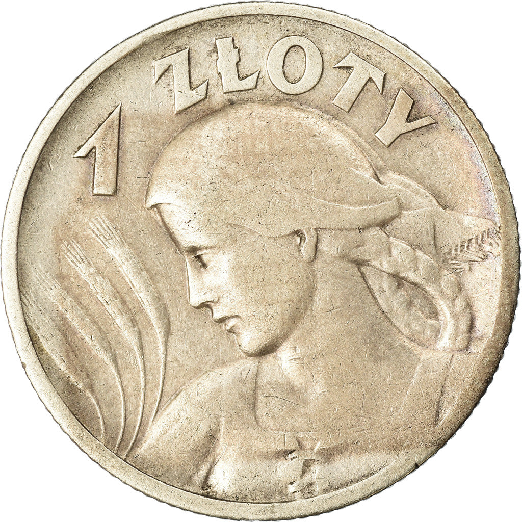 Moeda, Polónia, Zloty, 1925, VF(30-35), Prata, KM:15