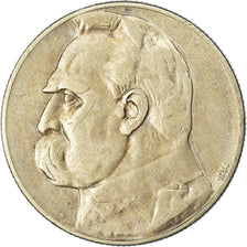 Moneta, Polonia, 5 Zlotych, 1934, Warsaw, MB+, Argento, KM:25