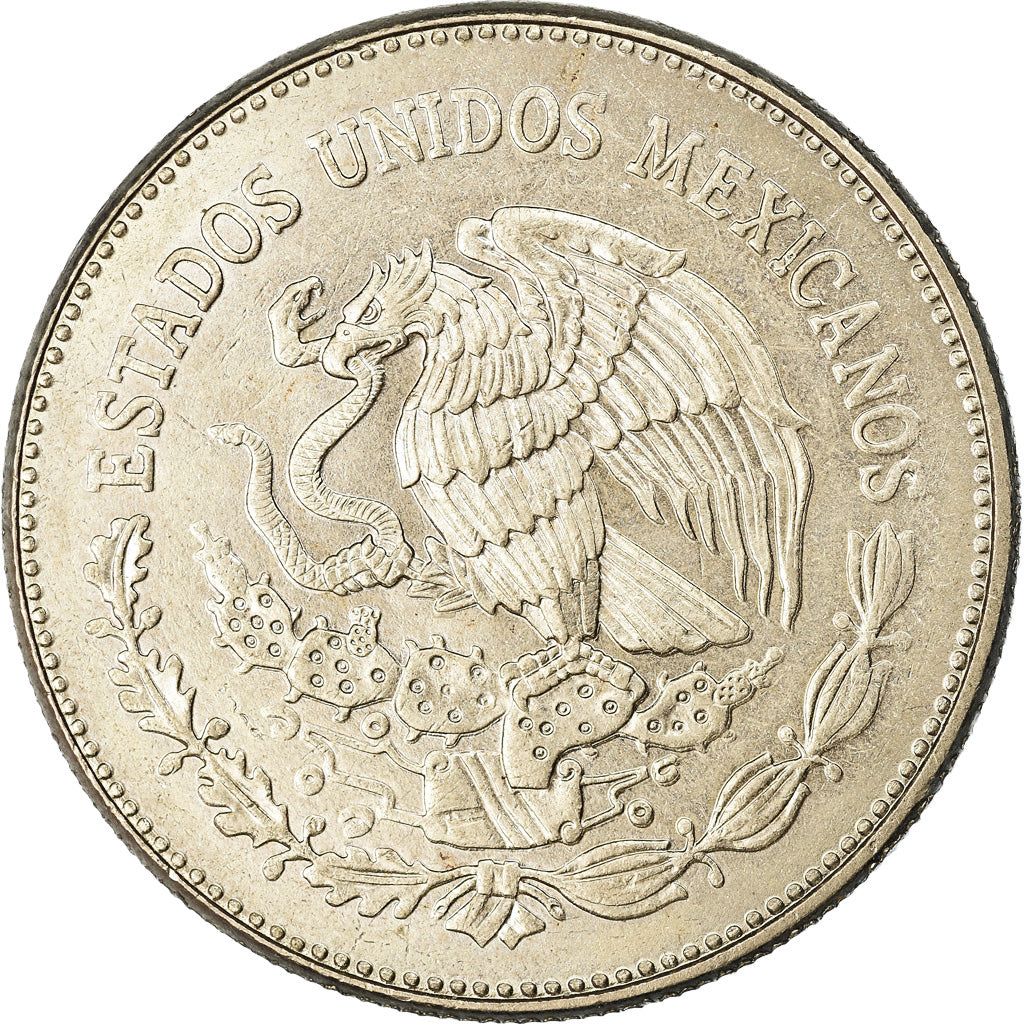 Moneda, México, 50 Pesos, 1984, Mexico City, EBC, Cobre - níquel, KM:490