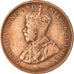 Münze, Ceylon, George V, Cent, 1914, SS, Kupfer, KM:107