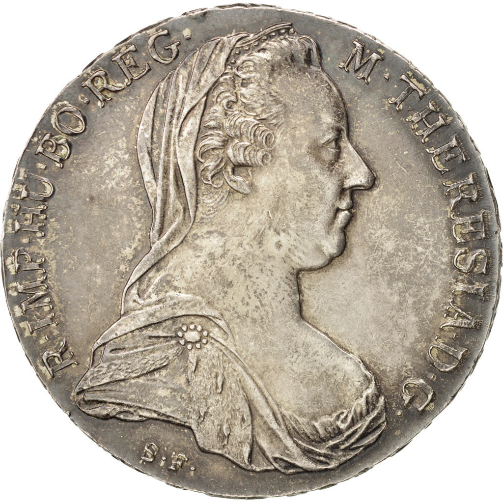 AUSTRIA, Thaler, 1780, KM #T1, MS(60-62), Silver, 41, 28.10