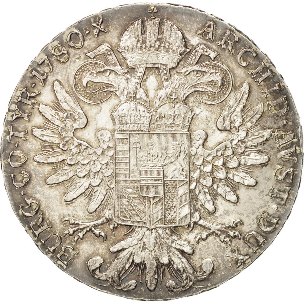 AUSTRIA, Thaler, 1780, KM #T1, MS(60-62), Silver, 41, 28.10