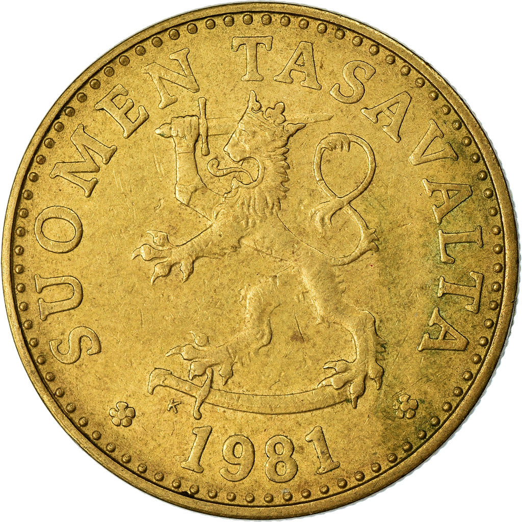Münze, Finnland, 20 Pennia, 1981, SS, Aluminum-Bronze, KM:47