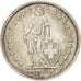 SWITZERLAND, 2 Francs, 1946, Bern, KM #21, EF(40-45), Silver, 27.4, 10.02