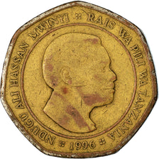Monnaie, Tanzania, 50 Shilingi, 1996, TTB, Brass plated steel, KM:33