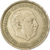 Monnaie, Espagne, Caudillo and regent, 50 Pesetas, TTB, Copper-nickel, KM:788