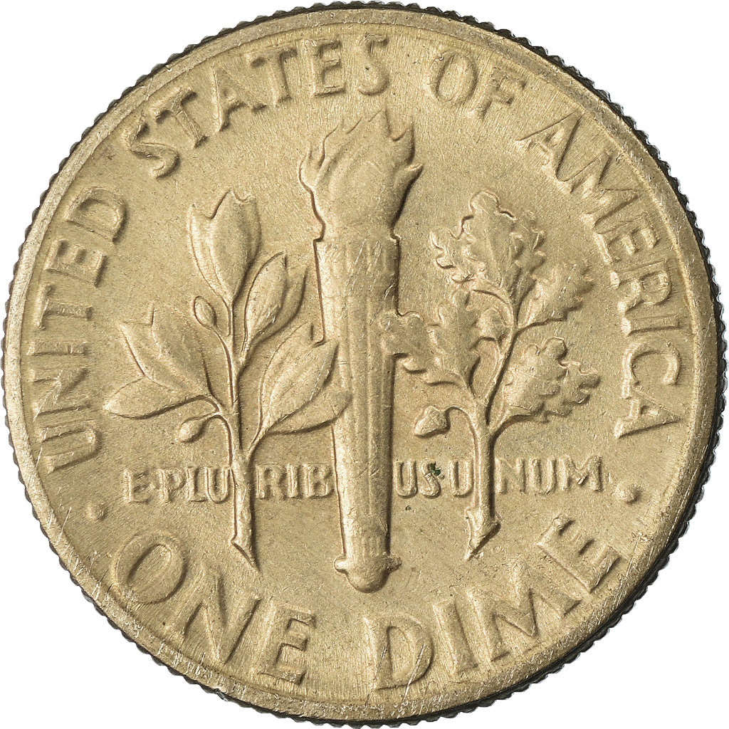 Coin, United States, Roosevelt Dime, Dime, 1975, U.S. Mint, Philadelphia