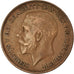 Coin, Great Britain, George V, Penny, 1918, EF(40-45), Bronze, KM:810