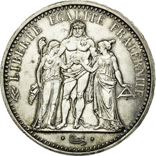 FRANCE, Hercule, 10 Francs, 1967, Paris, KM #932, AU(50-53), Silver, 37,...