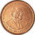 Coin, Mauritius, 5 Cents, 1996, EF(40-45), Copper Plated Steel, KM:52