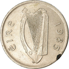 Coin, IRELAND REPUBLIC, 5 Pence, 1985, EF(40-45), Copper-nickel, KM:22