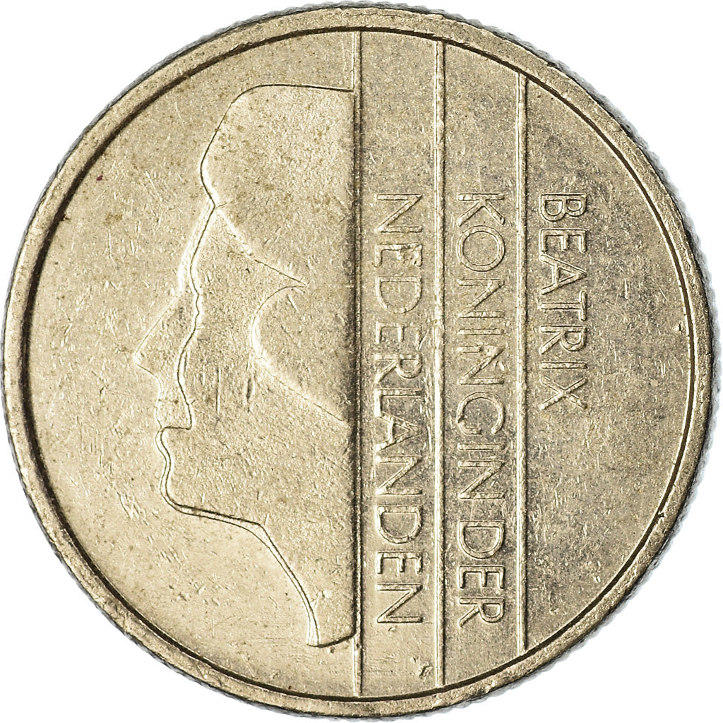 Moeda, Países Baixos, Beatrix, 10 Cents, 1994, EF(40-45), Níquel, KM:203