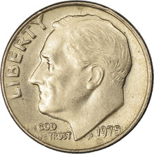Coin, United States, Roosevelt Dime, Dime, 1975, U.S. Mint, Philadelphia