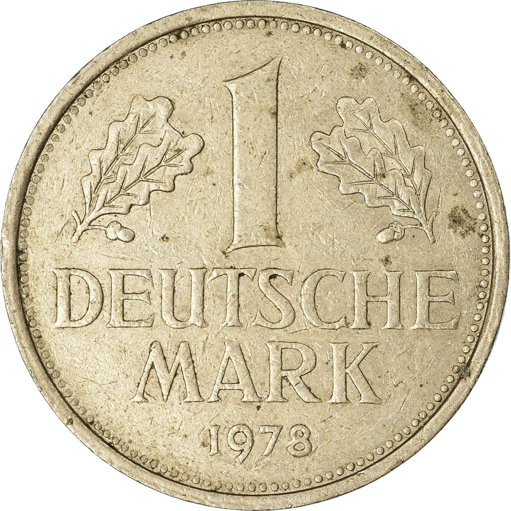 Moneta, Niemcy - RFN, Mark, 1978, Hambourg, EF(40-45), Miedź-Nikiel, KM:110