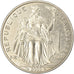 Coin, French Polynesia, 5 Francs, 2002, Paris, EF(40-45), Aluminum, KM:12