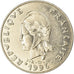 Coin, New Caledonia, 20 Francs, 1996, Paris, EF(40-45), Nickel, KM:12