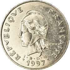 Coin, New Caledonia, 50 Francs, 1997, Paris, EF(40-45), Nickel, KM:13