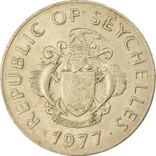 Coin, Seychelles, 10 Rupees, 1977, EF(40-45), Copper-nickel, KM:37