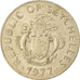 Coin, Seychelles, 10 Rupees, 1977, EF(40-45), Copper-nickel, KM:37