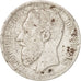 BELGIUM, 2 Francs, 2 Frank, 1866, KM #30.1, VF(20-25), Silver, 9.47