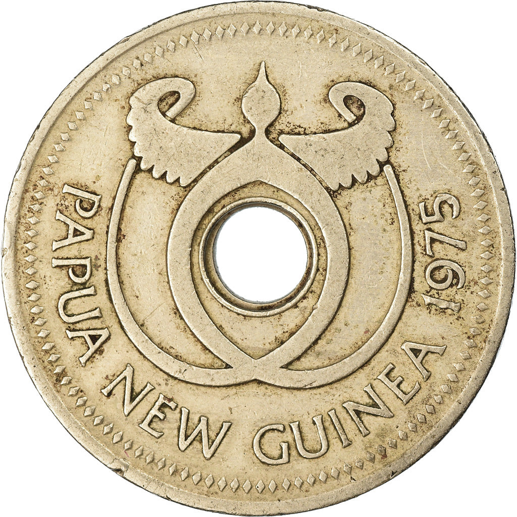 Münze, Papua New Guinea, Kina, 1975, SS, Copper-nickel, KM:6