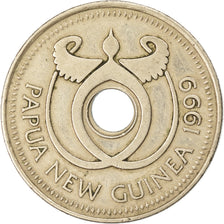 Coin, Papua New Guinea, Kina, 1999, EF(40-45), Copper-nickel, KM:6