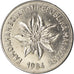 Coin, Madagascar, 2 Francs, 1984, Paris, EF(40-45), Stainless Steel, KM:9