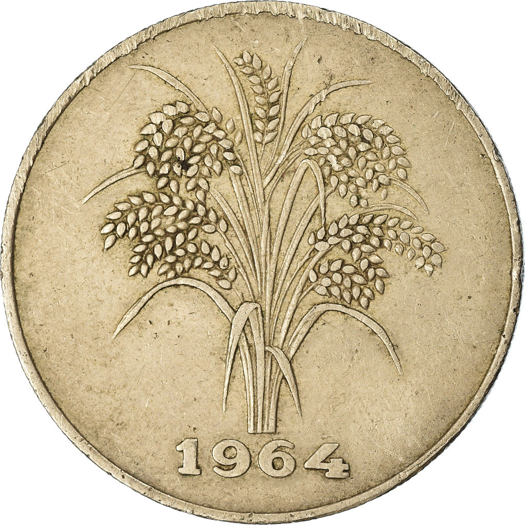 Munten, Viëtnam, STATE OF SOUTH VIET NAM, 10 Dông, 1964, ZF, Copper-nickel