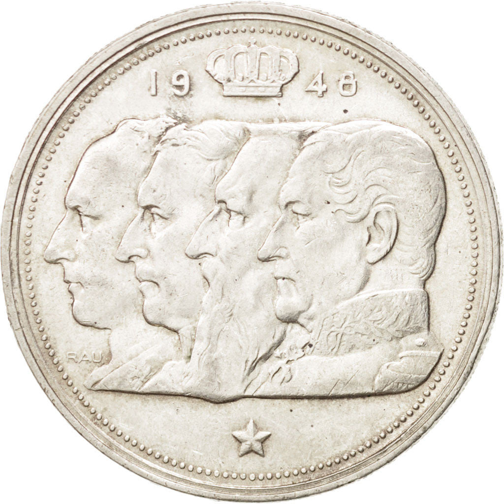 Belgique, Régence du Prince Charles, 100 Francs 1948, KM 139.1